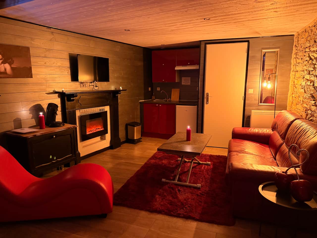 Intérieur du Gîte Grey — Romantique